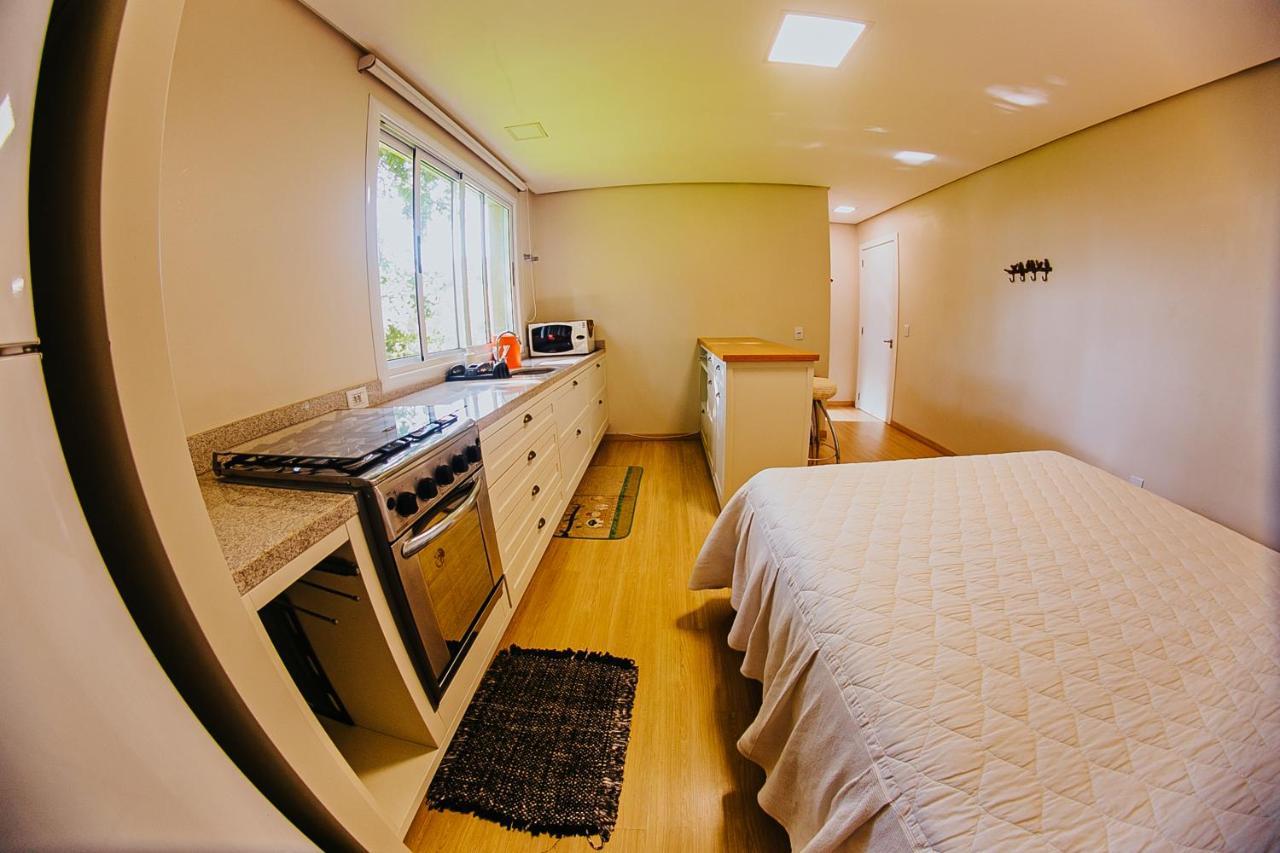 가리발디 Sitio Crescer 호스텔 외부 사진